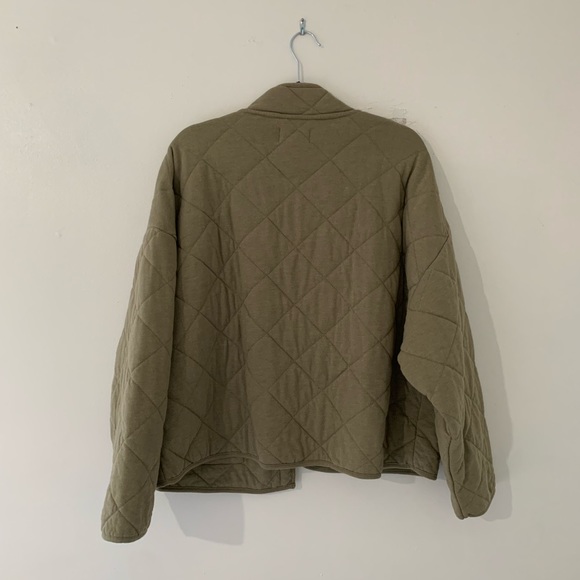 Z Supply Olive Quilted Jacket - Picture 5 of 5